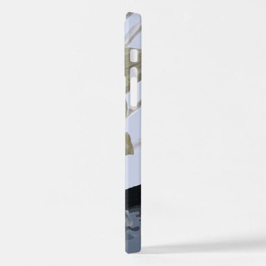 Yellow Daffodil Art Iphone 12/12 Pro Case iPhone Hoesje (Linkerkant)