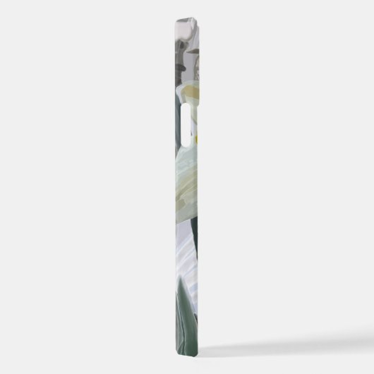 Yellow Daffodil Art Iphone 12/12 Pro Case iPhone Hoesje (Rechterkant)