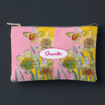 Yellow Daffodil Flower Pattern Watercolor Girls Etui<br><div class="desc">Daffodil Blue Watercolour Painting. Designed from my original watercolours.</div>