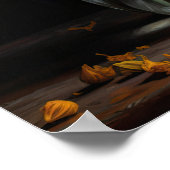 Yellow Daffodil Flowers Art Print Poster (Hoek)