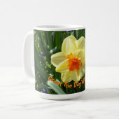Yellow Daffodil Koffiemok (Voorkant links)