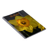 Yellow Daffodil Notitieboek (Rechterzijde)