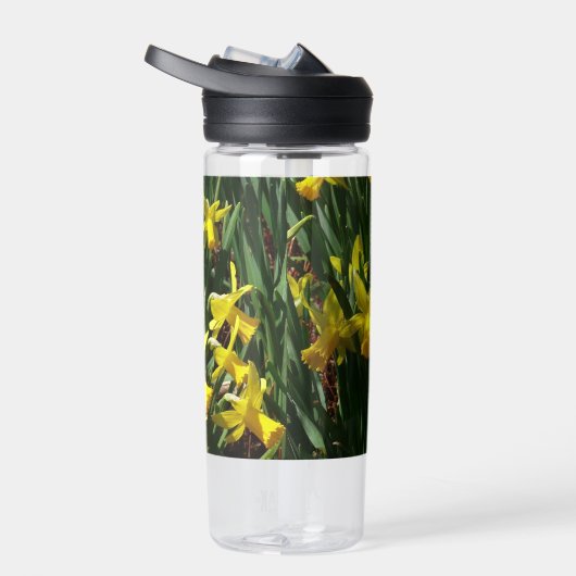 Yellow Daffodils I Cheery Spring Flowers Waterfles (Rechts)