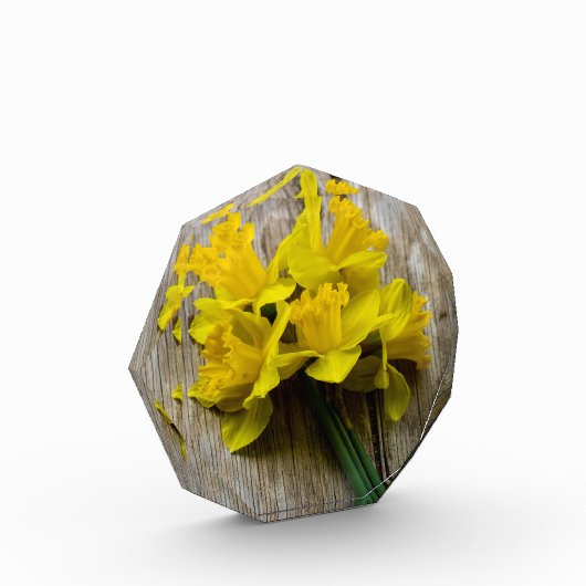 Yellow Daffodils Photo Block Fotoblokken (Links)