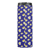 Yellow Daffodils Spring Modern. Thermosbeker (Achterkant)