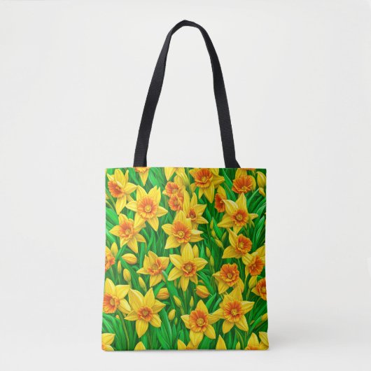 Yellow Daffodils Tote Bag (Voorkant)
