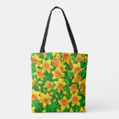 Yellow Daffodils Tote Bag (Achterkant)