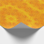 Yellow Dahlia Cadeaupapier (Hoek)