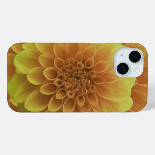 Yellow Dahlia Case-Mate iPhone Case (Achterkant (horizontaal))