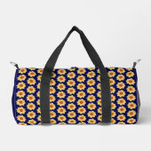 Yellow Dahlia Floral Pattern op Blue Plunjezak (Voorkant)