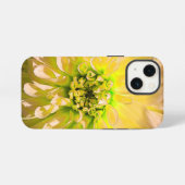 Yellow Dahlia Flower iPhone Hoesje (Achterkant horizontaal)