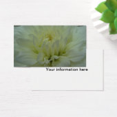 Yellow Dahlia Flower Visitekaartjes (Bureau)