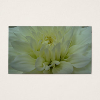 Yellow Dahlia Flower Visitekaartjes