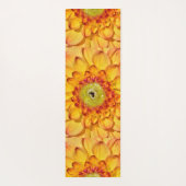 Yellow Dahlia Flower Yogamat (Achterkant)