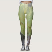 Yellow Dahlia Leggings (Voorkant)