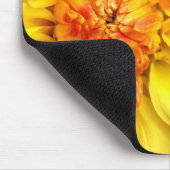Yellow Dahlia Mousepad Muismat (Hoek)