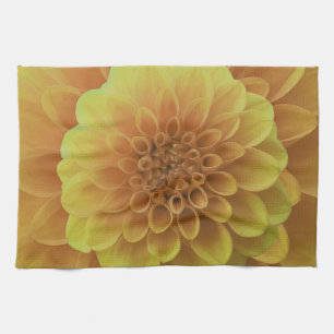 Yellow Dahlia Theedoek