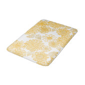 Yellow Dahlias & Daisies Badmat (Gekanteld)