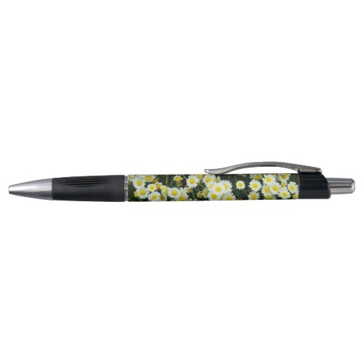 Yellow Dainty Daisy Flower Buttonnen, Pen (Bovenkant)