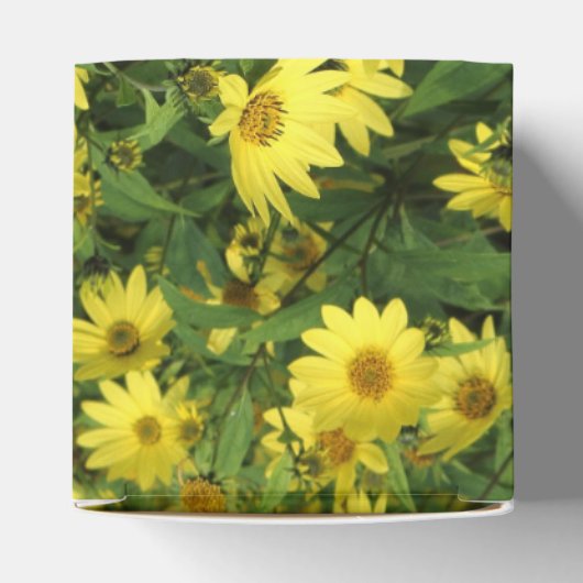 Yellow Daisies Bedankdoosjes (Bovenkant)