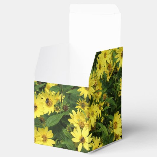 Yellow Daisies Bedankdoosjes (Geopend)