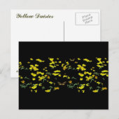 Yellow Daisies Briefkaart (Voorkant / Achterkant)
