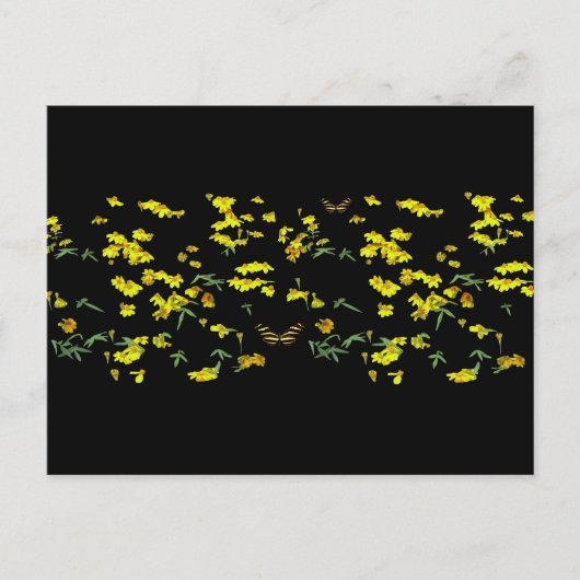 Yellow Daisies Briefkaart (Voorkant)