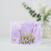 Yellow Daisies Briefkaart (Staand voorkant)