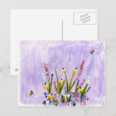 Yellow Daisies Briefkaart (Voorkant / Achterkant)