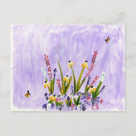 Yellow Daisies Briefkaart (Voorkant)