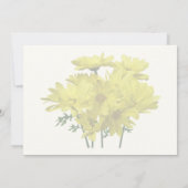 Yellow Daisies Kaart (Achterkant)