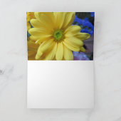 Yellow Daisies Kaart (Binnen)