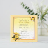 Yellow Daisies Kaart (Staand voorkant)