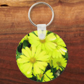 Yellow Daisies Sleutelhanger (Voorkant)
