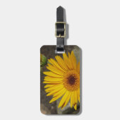 Yellow Daisy Bagagelabel (Voorkant verticaal)