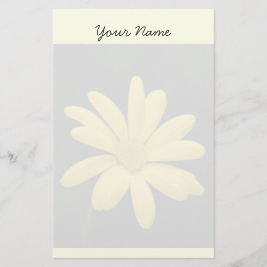 Yellow Daisy Briefpapier (Voorkant)