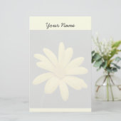 Yellow Daisy Briefpapier (Staand voorkant)