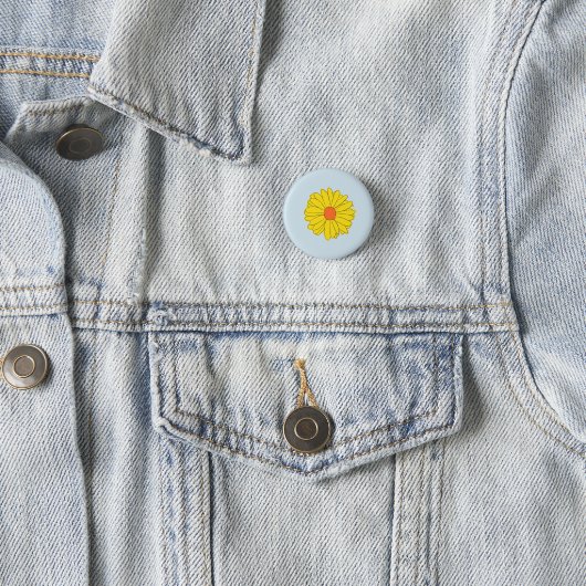 Yellow Daisy Button (In situ)