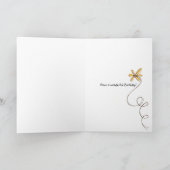 Yellow Daisy Field Kaart (Binnen)