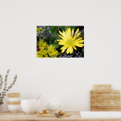 Yellow Daisy Floral Arrangement print (Keuken)
