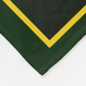 Yellow Daisy Flower Abstract gepersonaliseerd Fleece Deken (Hoek)