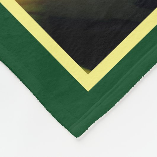 Yellow Daisy Flower Abstract gepersonaliseerd Fleece Deken (Hoek)