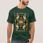 Yellow Daisy Flower Abstract T-shirt (Voorkant)