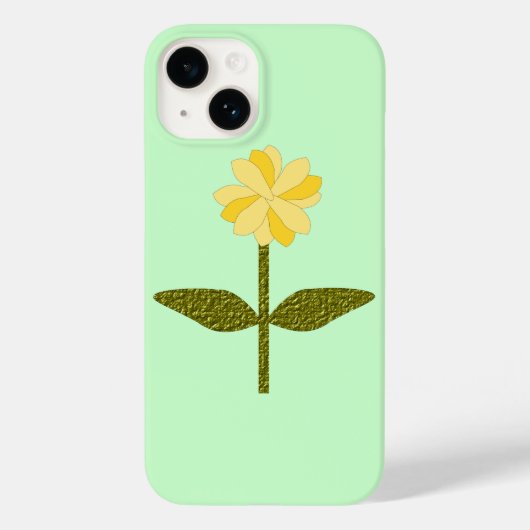 Yellow Daisy Flower Case-Mate iPhone Case (Achterkant)