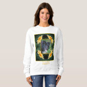 Yellow Daisy Flower Lijst Creëer Uw eigen foto Trui (Voorkant volledig)