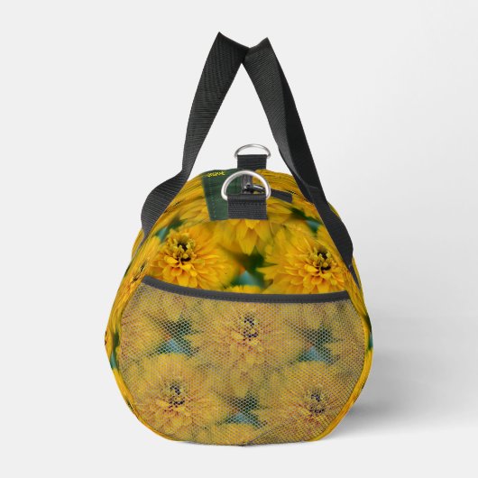 Yellow Daisy Flower Natuur Pattern Personalized Plunjezak (Rechts)