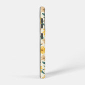 Yellow Daisy Flower Pattern Samsung Galaxy Hoesje (Rechterkant)