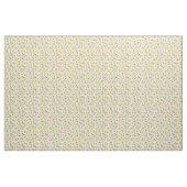 Yellow Daisy Flower Pattern Stof (Yard (91,4 cm))