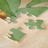 Yellow Daisy Flowers Garden  stijl kunst Legpuzzel (Zijkant)