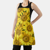 Yellow Daisy Flowers Schort (Insitu)